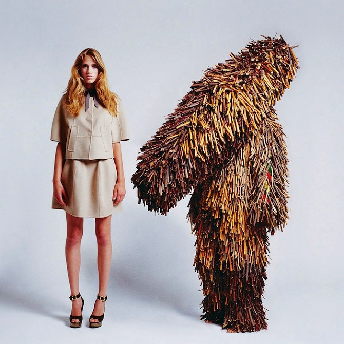 Creature Couture by Ted Sabarese in THISISPAPER MAGAZINE Creature Couture by Ted Sabarese in THISISPAPER MAGAZINE