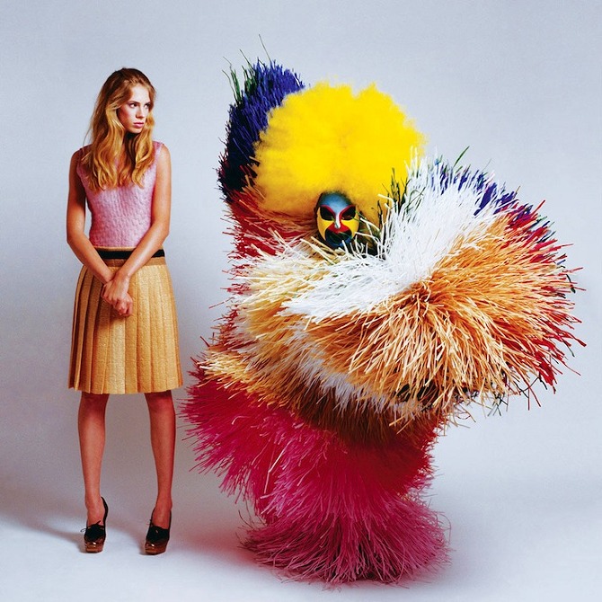 Creature Couture by Ted Sabarese in THISISPAPER MAGAZINE Creature Couture by Ted Sabarese in THISISPAPER MAGAZINE